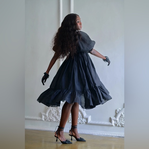 RARE & NWT Selkie Caviar Organdy French Puff Dress XXS - Picture 7 of 14